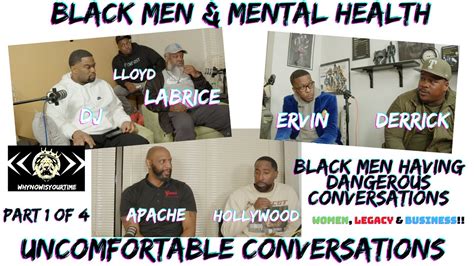 Black Men And Mental Health Part 1 Of 4 Youtube