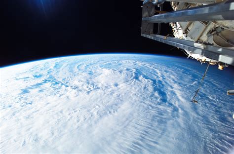ESA Earth View Captured From On Board The International Space Station During The STS Mission