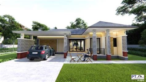 Contemporary Bungalow With A Well Designed Facade Ulric Home