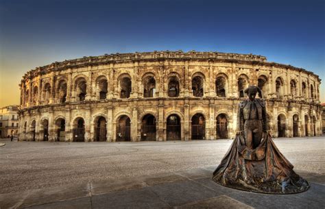 Filearenes De Nimes Panorama Wikipedia