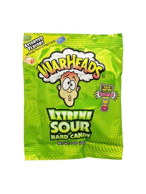 Warheads Extreme Sour Hard Candy 28 G Candy Store