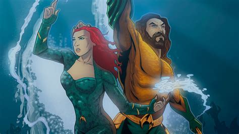 Aquaman And Mera Hd Superheroes 4k Wallpapers Images Backgrounds