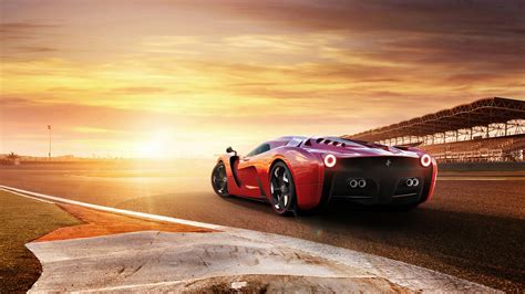 Ferrari 458 Concept Car Hd Cars 4k Wallpapers Images Backgrounds