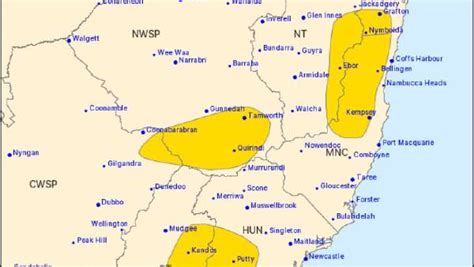 Storm Clouds Brewing With Severe Weather Warning Issued For Tamworth