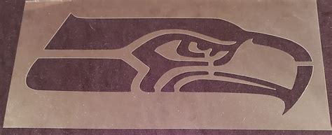 Seattle Seahawks Stencil Etsy