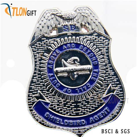 New Souvenirs Custom Badge Promotional Metal Military Police Badge