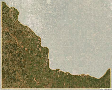 Satellite Map Of Mcclain County Oklahoma Satellite Maps Oklahoma Map