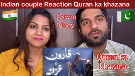 INDIAN Couple Reaction Qaroon Ka Khazana Aur Uska Anjam Ka Waqia