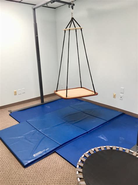 New Swing Added To Occupational Therapy Gym In The Nashville Office