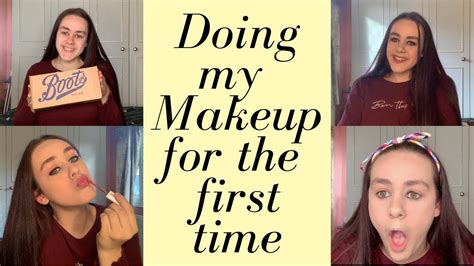 Doing My Makeup For The First Time Ever Youtube
