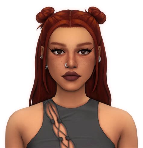 Plumbies Cc Finds Arethabee Carly Hair 2 Versions Base Game