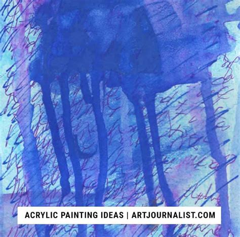 12 Fun And Easy Ideas For Acrylic Painting Techniques Artjournalist