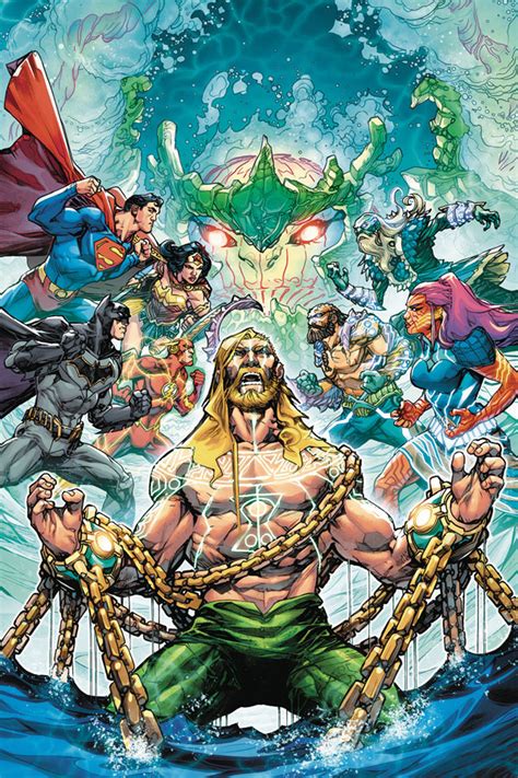 Justice League And Aquaman Drowned Earth Ace Comics Subscriptions