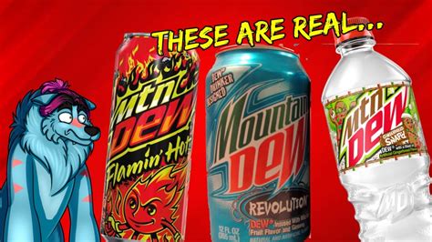 These Mountain Dew Flavors Are Insane Youtube
