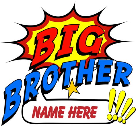 Big Brother Little Brother Clipart Png Download Full Size Clipart
