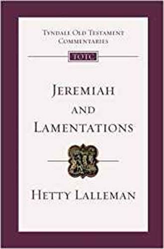 Jeremiah And Lamentations Totc Good Neighbours Bookshop Augustine