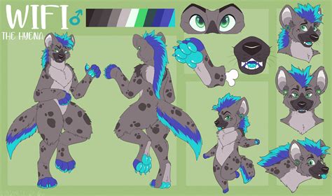 Detailed Fursona Reference Sheet Fursuit Reference Character Etsy