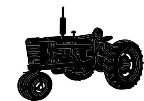 Farmall Tractor Dxf