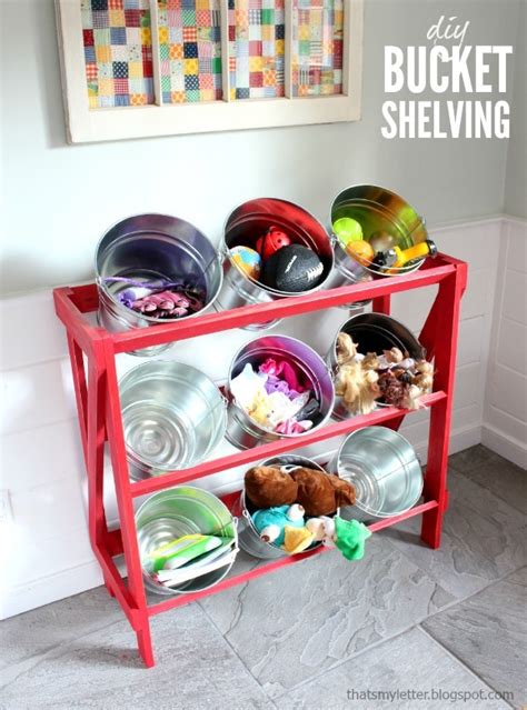 Diy Bucket Shelving Jaime Costiglio