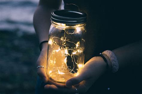 Hd Wallpaper Mason Jar Lights Fairy Lights Tumblr Quotes Hd