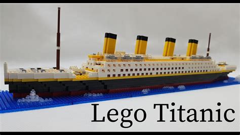 Building Titanic Micro Blocks Pieces Small Lego Youtube