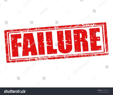 Grunge Rubber Stamp Word Failure Insidevector Stock Vector Royalty