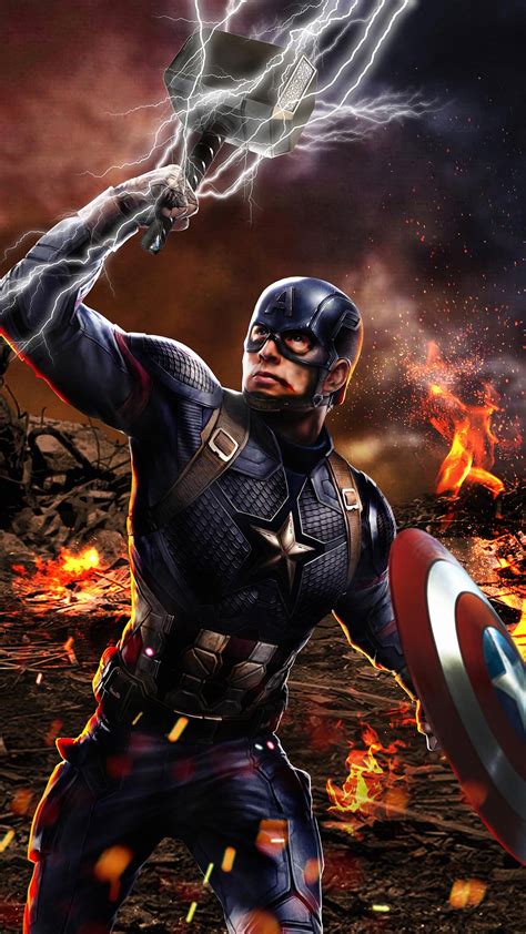 X X Captain America Hd Superheroes Artwork For