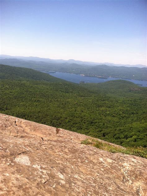 View From The Top Of Sleeping Beauty Mountain Lake George Ny Lake