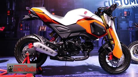 The honda msx125 sf has a seating height of 760 mm and kerb weight of 104 kg. MSX125 SF รวมรถแต่งจาก 4 สำนักชื่อดัง - YouTube