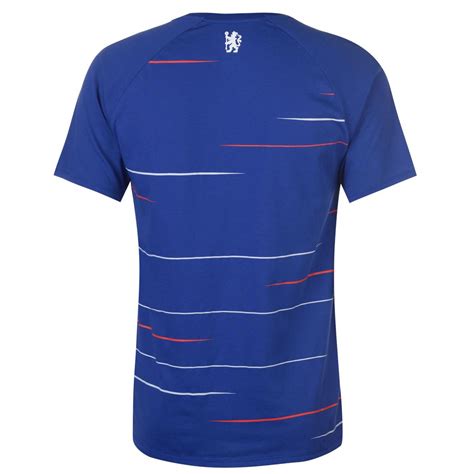 Mens Nike Chelsea Football Club Graphic T Shirt Blue T Shirts