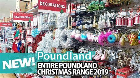 Entire Poundland Christmas 2019 Poundland Shop With Me ♡ Whats New In
