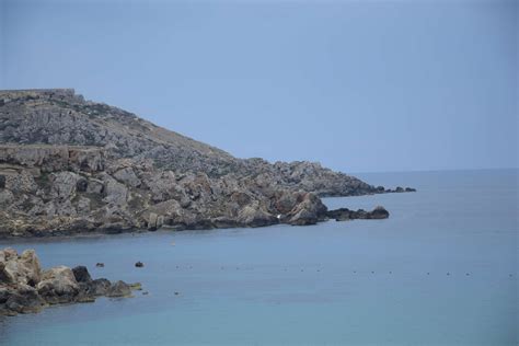 Cliff Malta Mediterranean Rocks Sea Summer 4k Wallpaper