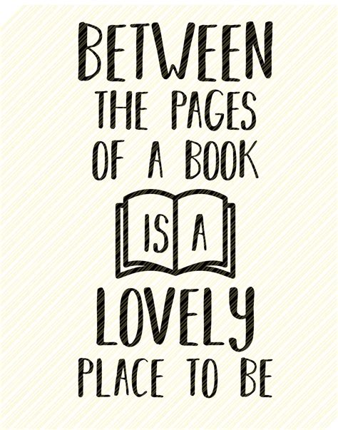 between the pages of a book is a lovely place to be svg etsy
