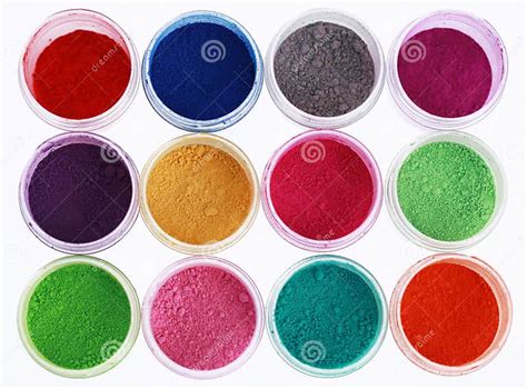 Colorful Pigments Powders Stock Image Image Of Grey 34323615