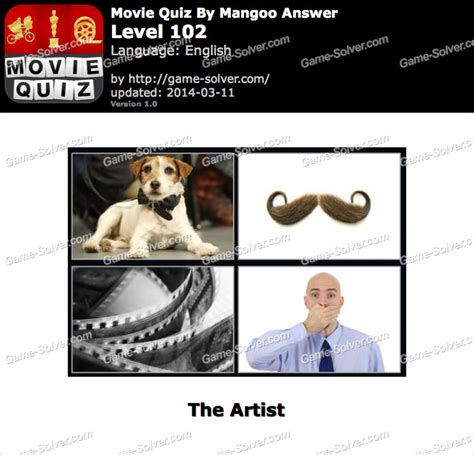 Movie Quiz Mangoo Level 102 Game Solver