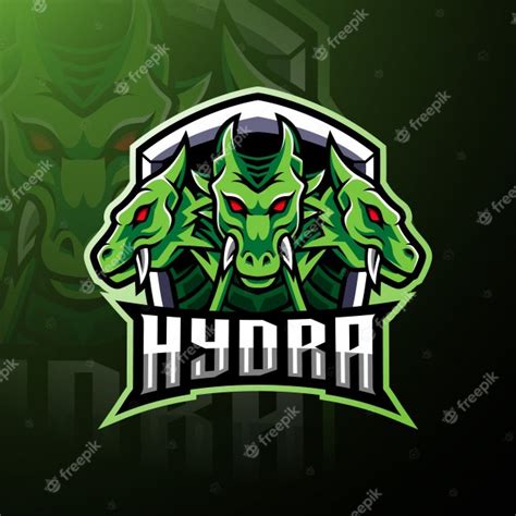Premium Vector Hydra Esport Mascot Logo Design