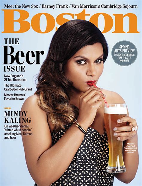 Mindy Kaling On The Cover Of Boston Magazine April 2015 Mindy Kaling Photo 38490278 Fanpop