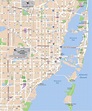 Large Miami Maps for Free Download and Print | High-Resolution and ...