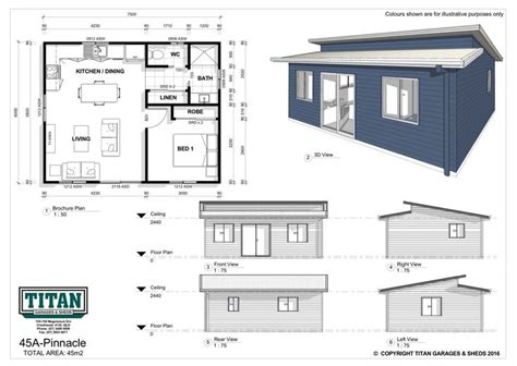 Double Shed Roof House Plans