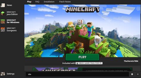 I Just Downloaded The Minecraft Launcher Through The Xbox App And I Ran