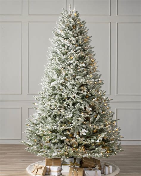 Frosted Bh Balsam Fir Christmas Tree Balsam Hill