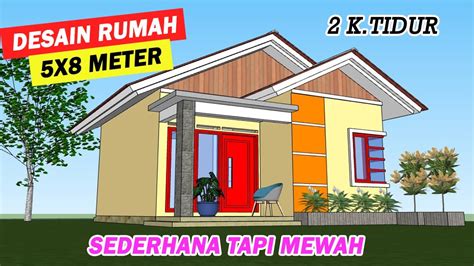 Rumah minimalis 2 lantai (tipe 36). DESAIN RUMAH MINIMALIS TAPI MEWAH - 5X8 METER - 2 KAMAR ...