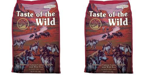 Check the offer description for verification details. Jet: Taste Of The Wild Dog Food 14lb Bags Only $14.46 Each ...