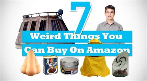 7 Weird Things You Can Buy On Amazon Shouts