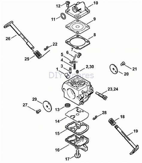 Stihl Ms 170 Chainsaw Ms170c Ed Parts Diagram Intended For Stihl Ms