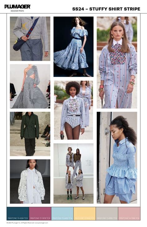 Print Trend Forecast Spring Summer 2024 Plumager Inc Fashion