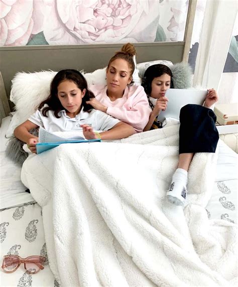 Jennifer Lopezs Best Moments With Twins Emme Maximilian Photos Us Weekly
