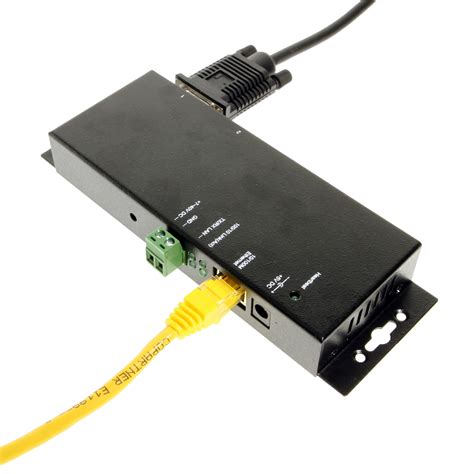 Industrial 2 Port Rs 232 To Ethernet Data Gateway Tcpip