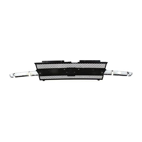 Grille For 2002 2005 Chevrolet Trailblazer And Ext Textured Shell And