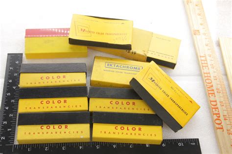 Kodak Empty Vintage Slide Processing Pick Up And Storage Boxes Used Empty Ebay